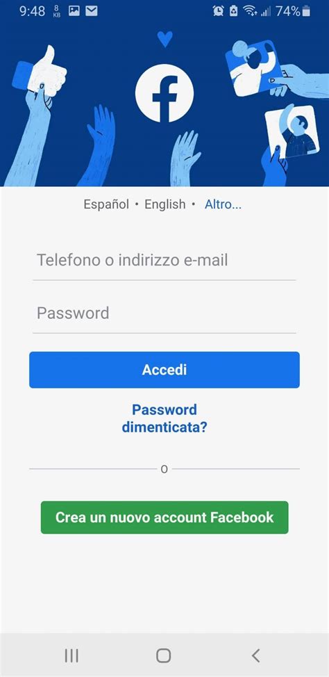 accedi pinterest.